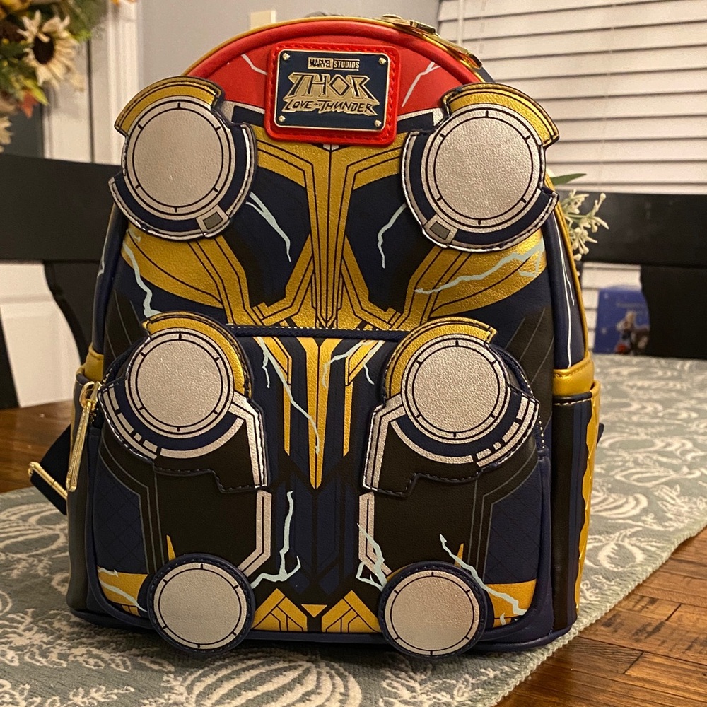 Loungefly Marvel Thor Cosplay Glow in the dark mini back pack